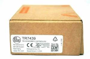 ชุดประเมินผล IFM ของแท้ใหม่เอี่ยมพร้อมจอแสดงผลสำหรับเซ็นเซอร์วัดอุณหภูมิ PT100/PT1000 รุ่น TR7439 - Product Image 5