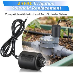 Vanne solénoïde Mysora 24 V CA 3/4 MPT pour irrigation, siège de piston 2 voies de remplacement - Product Image 2
