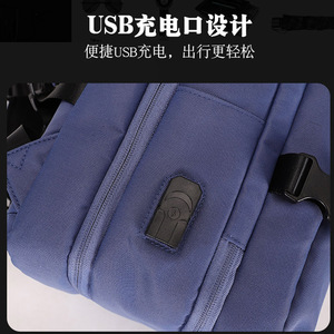 High-End Custom Men's <b>Backpack</b> Multi-Functional Casual Aviation with Expandable Features <b>for</b> Business Use - Product Image 3