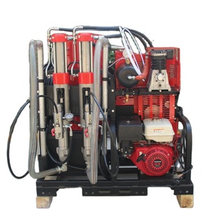 Hoàn Toàn Tự Động Xe Tải Gắn Sơn Không Khí Hai Súng Phun Một Đường Sơn Ce Dòng Máy Đánh Dấu Đường Máy Đánh Dấu - Product Image 3