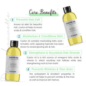 น้ำมันละหุ่งยอดนิยมน้ำมันบำรุงผมบำรุงผมอย่างล้ำลึกทำให้ผมนุ่มสดชื่นสูตรเข้มข้นอ่อนโยน110มล. - Product Image 3