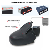 Chaussures de sécurité anti-écrasement, anti-crevaison et résistantes à l'usure, couvre-chaussures, orteil antidérapant en cuir de vachette