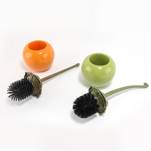 Set Spazzola WC Stile Cachi con Supporto in PP, Setole in Nylon e Manico in Plastica - Strumento per la Pulizia del Bagno - Product Image 6