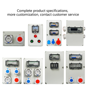IP65 tahan air, tahan debu, kotak soket industri tahan api, soket anti ledakan industri - Product Image 5