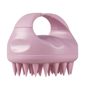 Cepillo para el Cabello de Paja de Trigo para Cuidado Personal, Cepillo para el Cuidado del Cuero Cabelludo con Masajeador de Silicona Suave, Accesorios para el Cabello - Product Image 2