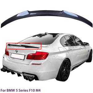 Alerón Trasero de Fibra de Carbono Estilo M4 para BMW Serie 5 F18/F10 M5 Sedán, 2009-2016 - Product Image 1