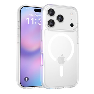 Pour iPhone 17/16/15/14/13 Pro Max Plus – Coque PC Business Design Protection intégrale 360 antichoc avec coussin d'air et marquage à chaud magnétique - Product Image 6
