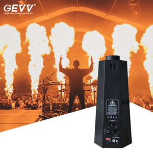 Machine à feu de scène GEVV 200W DMX, projecteur de flammes pour concert, discothèque, <span class=keywords><strong>DJ</strong></span> - Product Image 5