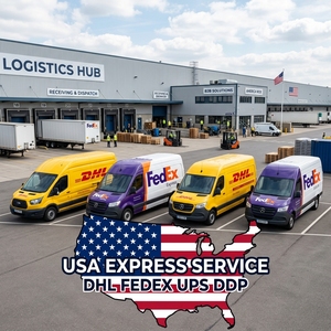 Agent d'expédition et transitaire sécurisé Chine-USA (DHL, <span class=keywords><strong>UPS</strong></span>, FedEx) – Taxes douanières incluses – Logistique Los Angeles, Miami, Yiwu - Product Image 1