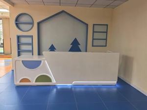 Muebles de Oficina de Diseño Moderno y Personalizado para Centro de Aprendizaje, <span class=keywords><strong>Caja</strong></span> <span class=keywords><strong>Registradora</strong></span> <span class=keywords><strong>Infantil</strong></span>, Área de Juegos <span class=keywords><strong>Infantil</strong></span>, Mostrador de Recepción - Product Image 5