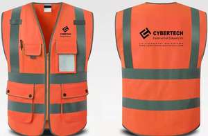 Responder en 1 minuto Venta Anual 8 millones de piezas 26 años Fábrica personalizada Muestra gratis logo CE ANSI Equipo de control de calidad Chaleco de seguridad - Product Image 5