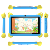 Tablette enfant Veidoo New 7 pouces IPS 2 Go + 32 Go ROM, contrôle parental, applications préinstallées, plastique antichoc, Android 11, Wi-Fi