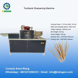 Wood Stick Slicing Machine Bamboo Processing Toothpick Forming Machine Meat Skewer And BBQ Stick Machine