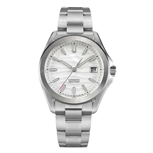 Nouvelle montre mécanique automatique pour homme, logo de marque personnalisé, luxe simple, étanche 10 bars, acier inoxydable 316L - Product Image 1