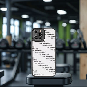 Funda Personalizada para Teléfono Móvil <span class=keywords><strong>iPhone</strong></span> 13 Pro Max, Diseño Deportivo Sublimado en 2D, TPU y PC, Color Negro, con Logotipo Electrochapado - Product Image 4