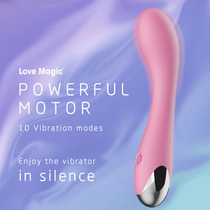 Vibrador <span class=keywords><strong>de</strong></span> Clítoris y Punto G para Mujeres, 10 Velocidades, Recargable por USB, Impermeable, <span class=keywords><strong>de</strong></span> Gel <span class=keywords><strong>de</strong></span> Sílice, Sensación Realista - Product Image 2