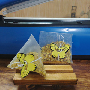 1000 pcs/पैक अनुकूल डिस्पोजेबल व्यक्तिगत कस्टम नायलॉन खाली चाय बैग आयोजक पैकेजिंग - Product Image 4