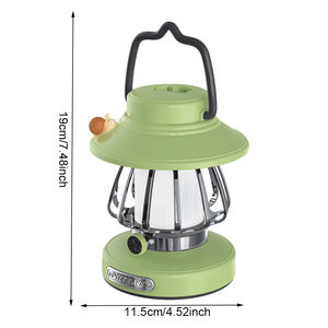 Linterna de Camping Portátil Retro al por Mayor con Atenuación Continua, LED de Escritorio, 3 Modos de Iluminación, Luz Colgante para Tienda de Campaña, Senderismo y Escalada - Product Image 6