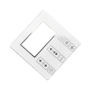 Panneau frontal en acrylique gravé CNC personnalisé, sérigraphié, avec contrôle de température pour l'électricité industrielle - Product Image 4