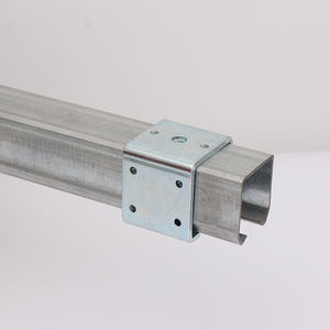 आधुनिक डिजाइन स्टील स्लाइडिंग दरवाजा व्हील रेल सस्ती कीमत लटकाना विंडोज़ स्लाइडिंग गेट लौह सामग्री के लिए - Product Image 4