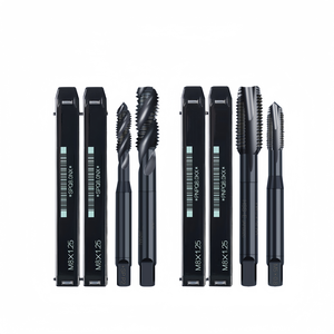 Maschio filettatore HSS-E UNC UNF <span class=keywords><strong>per</strong></span> uso generale di alta qualità con rivestimento HSV+TIN, punta elicoidale a spirale nera <span class=keywords><strong>per</strong></span> maschi e filiere - Product Image 2