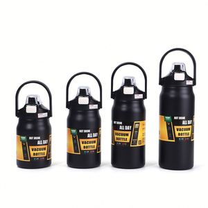 Large-Capacity 304 Stainless Steel Travel Kettle Portable Dual-<b>Drink</b> Outdoor Sports Vacuum Tumbler <b>Hot</b> Thermal Spout-Type - Product Image 6