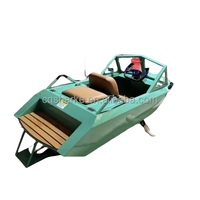 Mini jet ski en aluminium avec moteur électrique, embarcation de loisirs aquatiques inspirée des karts