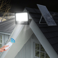 ALLTOP Projecteur LED Solaire Extérieur IP65 Étanche 25W-300W avec Batterie LiFePO4 et Télécommande - Grande Vente