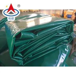차단 난연성 방수포 PVC 코팅 타포린 트럭 커버 천막 제조 업체