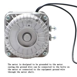 공장 YZF10-20 콘덴서 차광 극 모터 냉동 장비 팬 모터 10/55W 0.8A 60Hz 1550rpm 냉동고 라디에이터 용 - Product Image 5