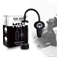 Système d'agrandissement automatique du pénis pour hommes, qualité médicale, PC 100% étanche, écran LCD numérique, alimentation par prise secteur - Professionnel