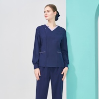 Tenues médicales pour médecins et infirmières, tissu de qualité, vêtements de travail pour hôpitaux, taille XL, logo personnalisé