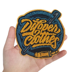 Designer Rainbow Soccer Leather Custom Hand ricamo Patch ciniglia lettera marche famose Iron On Hat - Product Image 1