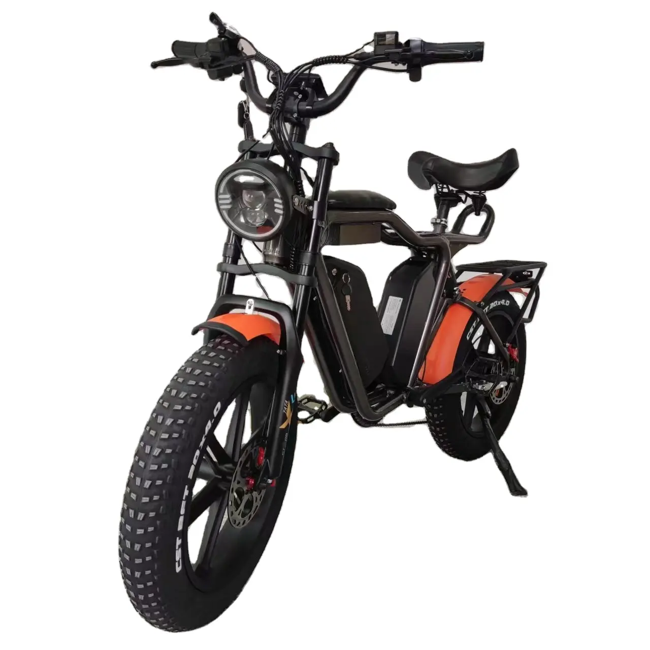 Rộng Yên Xe Ebike Kép Pin 22 Ahx2 48V 1000W Dài Phạm Vi 20 Inch Chất Béo Xe Đạp Đầy Đủ Hệ Thống Treo Thủy Lực Phanh MTB