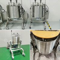 Cuve de tempérage du cacao, capacité 2kg, 10kg, 40kg, 50kg, petite, pour la fonte de graisse, mini-mélangeur à pierres, broyeur de chocolat, machine de traitement