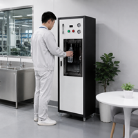 Commerciële RO waterzuiveraar en waterdispenser, omgekeerde osmose drinkwaterapparaat voor restaurants, hotels en scholen