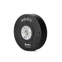 Moteur robotisé à courant continu CubeMars AK80-6 KV100 IE4 à aimant permanent, sans balais, antidéflagrant, 48V, avec boîte de vitesses planétaire à entraînement harmonique