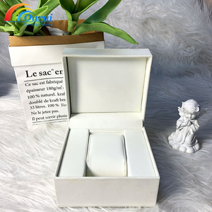 <b>Cheap</b> Factory Sale Matte Black OEM Leather Custom Logo Square Water Resistant Flip Closure Watch <b>Gift</b> <b>Box</b> Packaging Wholesale Pu - Product Image 5