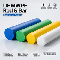 Barres en plastique technique STE POM UHMWPE NYLON, tiges découpées sur mesure de 5 mm à 220 mm