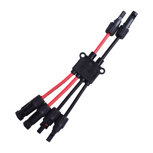 Connettore a Y <span class=keywords><strong>MC</strong></span> Four Y, Adattatore Parallelo PV 4-2, Splitter a Y per Pannelli Solari IP68, Cavo di Assemblaggio 1kV per Sistemi Fotovoltaici - Product Image 2