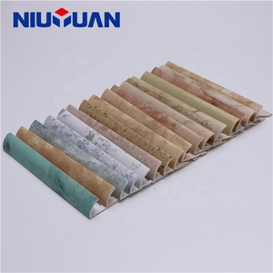 PVC Outside <strong>Corner</strong> Round <strong>Plastic</strong> Tile <strong>Trim</strong> for Marble Edge Decoration - Product Image 2