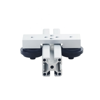 Rouleau de guidage mobile OX 4040 pour profilé en aluminium à rainure en T, pièce d'assemblage de poulie, rouleau de guidage de convoyeur 1 pièce pour l'automatisation de l'assemblage