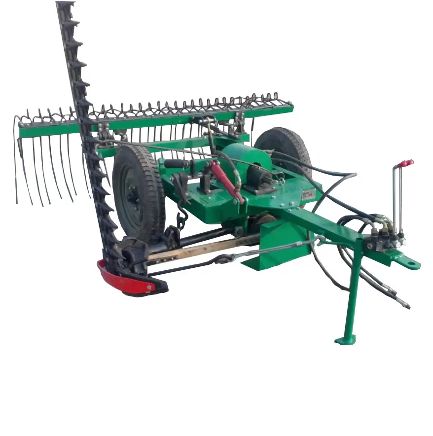 Landbouw Hooi Hark Machine Tractor 3 Punts Snij-En Harkmachine Te Koop