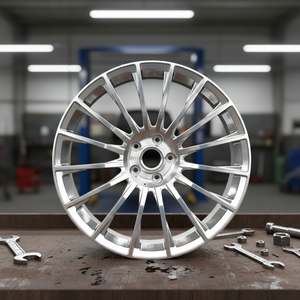 Nuove Ruote in Lega di Alluminio Forgiato HZR <span class=keywords><strong>Classe</strong></span> <span class=keywords><strong>S</strong></span> S65 20x8.5J/20x9.5J Et39 a Cinque Razze Finitura Argento per Mercedes <span class=keywords><strong>Classe</strong></span> E Garanzia 1 Anno - Product Image 3