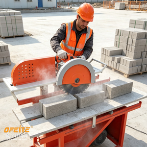 Scie à table robuste anti-déformation pour blocs cellulaires en béton léger - Product Image 2