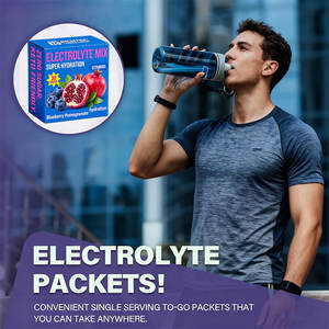 Oem özelleştirilmiş şekersiz enerji içeceği keton elektrolit- (30 paket)-Fitness ve egzersiz enerji artışı için hidrofor - Product Image 4