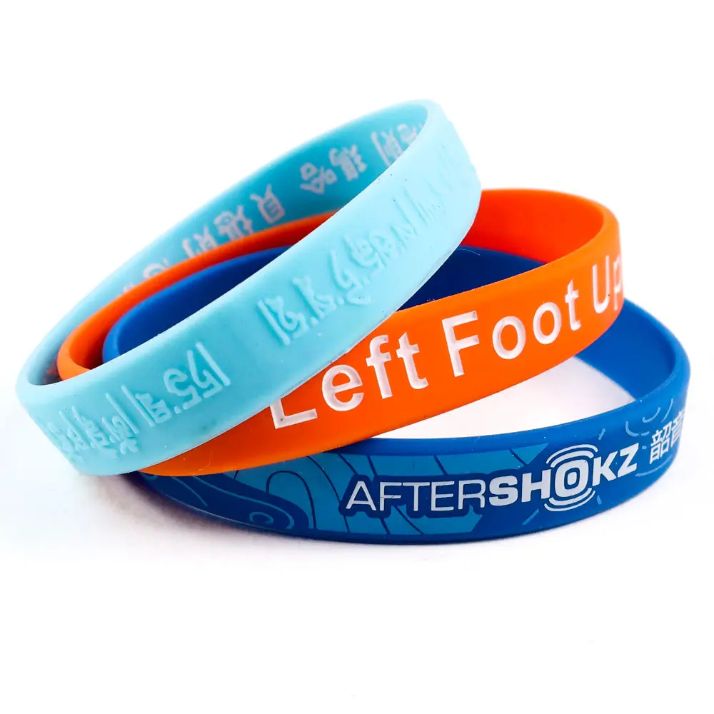 personalized gifts custom rubber silicone sport jewelry wristband mens wrist band bracelet