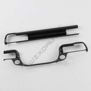 WZX 2022 2024 RHD LHD ABS Cubierta de Marco de Control Central de Carbono para Aire Acondicionado, Accesorios para Coche HR-V - Product Image 4