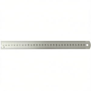 Regla semirrígida de acero inoxidable Ttake de 30 cm, herramienta de medición de borde recto para trabajos de precisión - Product Image 2