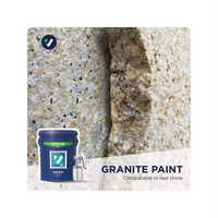 Peinture murale en pierre de granit imperméable à l'eau, revêtement d'usine Vanlei, livraison rapide, acrylique liquide pour application au pistolet